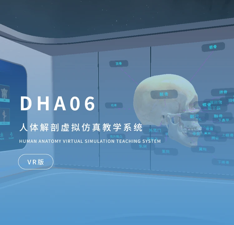 人体解剖虚拟仿真教学系统(VR)